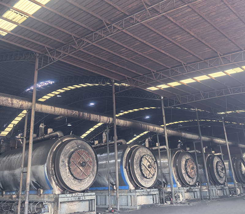 Biomassa naar Biochar batchreactor